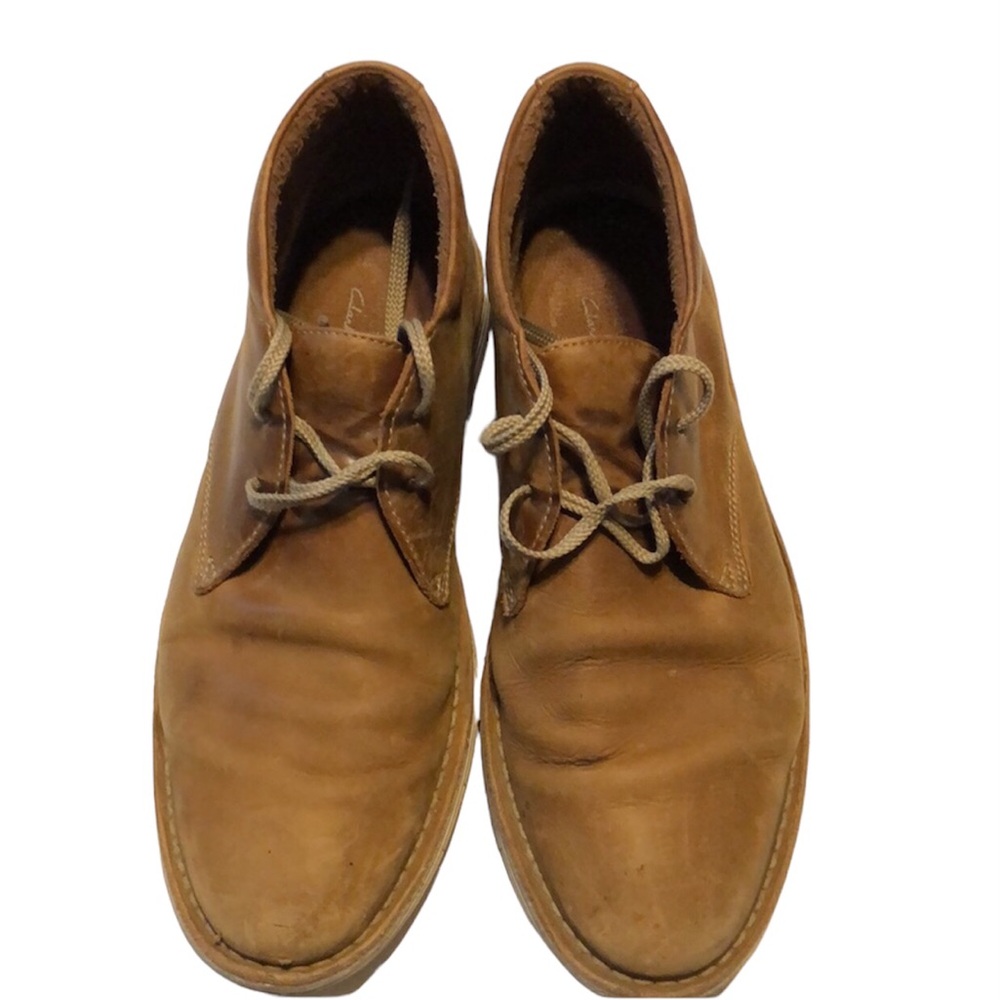 Men’s brown leather chukka Clark’s - Picture 3 of 11